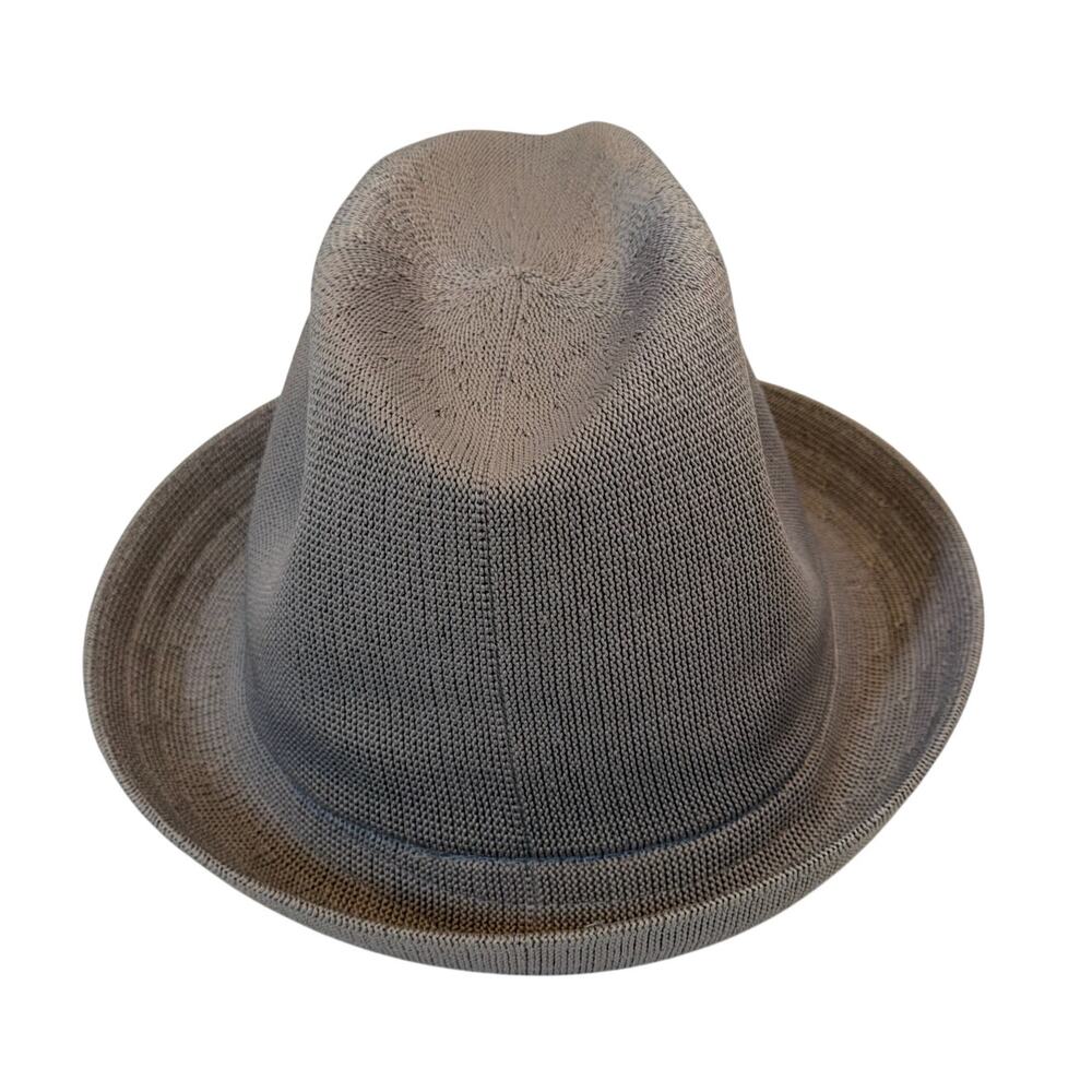 Men's Kangol Gray Color Tropic Player Breathable Polyester Blend Hat‎ Size Small